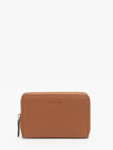 Wallet Equestre Leather Etrier Beige equestre EEQT090M