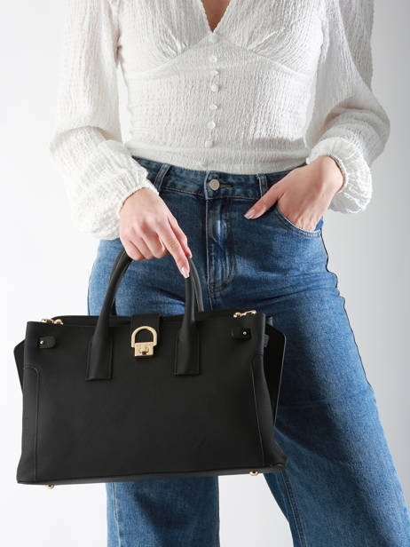 Satchel M Equestre Leather Etrier Multicolor equestre EEQT142M other view 1