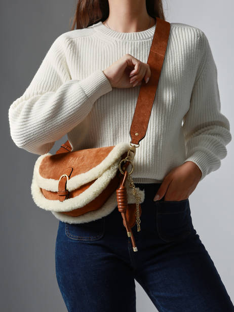 Shoulder Bag Alpin Leather Etrier Brown alpin EALP050S other view 1